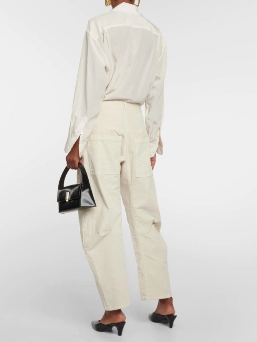 Nili Lotan Shon Corduroy Pants Size 2 - Picture 2 of 13